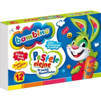 Pastelka Olejové pastelky BAMBINO 12 barev