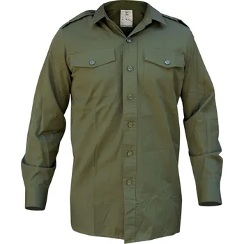 Pánská móda Košile orig. Britská OLIV nová, Velikost: 35-37