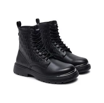 Pánská obuv Turistická obuv KARL LAGERFELD KL13054 Černá 43