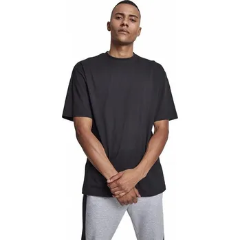 Pánské tričko Prodloužené bavlněné rovné pánské triko Urban Classics 180 g/m Barva: Černá, Velikost: 6XL