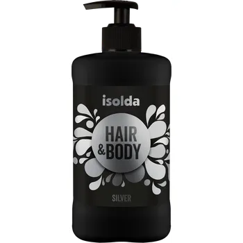 Mýdlo Cleamen Isolda Silver hair&body sprchový šampon na tělo i vlasy 400ml L-004099