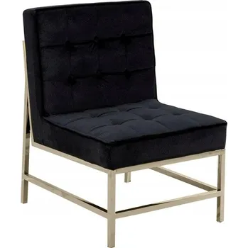 Křeslo Židle Euro-Home látka černá 1 ks