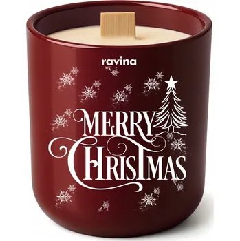 Svíčka Tradiční sójová svíčka Christmas Ravina 1 ks