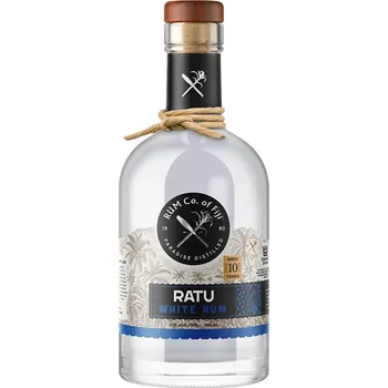 Rum Ratu Premium Fiji White 10yo 0,7L, 40%