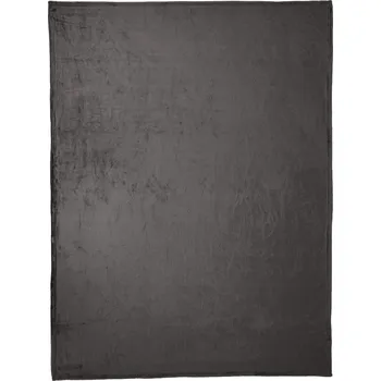 deka LIVARNO® Hebká deka, 150 x 200 cm (tmavě šedá)