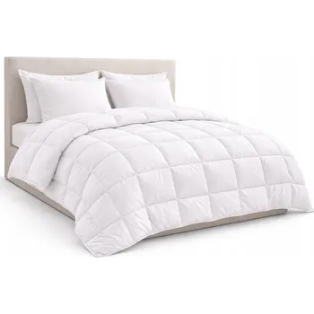 přikrývka Bílá Přikrývka 200x220 Prošívaná Celoroční Záruka 2 roky Česká Nadýchaná