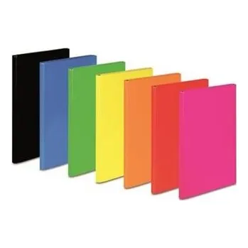 Teczka skrzydłowa A4 2 cm z rzepem nieb-jas. Caribic, VauPe