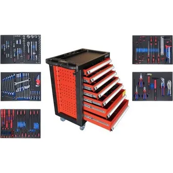 Autodílna Pojízdná montážní skříň s nářadím ENERGY NE00200R