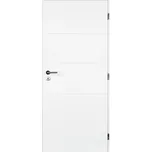 Doornite Quatro Interiérové dveře 80 P, 846 × 1983 mm, lakované, pravé, bílé, plné 138925805