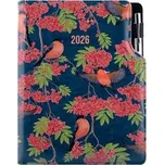 Diář DESIGN týdenní B5 2026 - modrá - Hýl