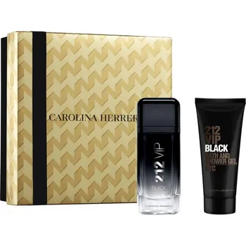 Pánský parfém Carolina Herrera 212 VIP CAROLINA HERRERA 212 VIP Black parfémovaná voda 100 ml + parfémovaný sprchový gel 100 ml