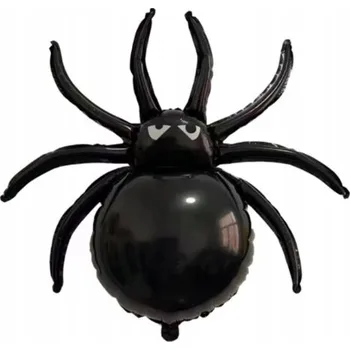 Balónek VELKÝ FÓLIOVÝ BALÓNEK PAVOUK HALLOWEEN PÁRTY 68cm XL