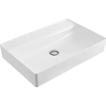 Umyvadlo Umyvadlo na desku obdélníkové Excellent Rima 2.0 60 cm bílé