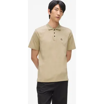 Pánská móda TRIČKO KARL LAGERFELD IKON JERSEY SSLV POLO TWILL