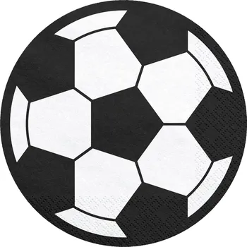 Papírový ubrousek Ubrousky Fotbalový míč 20 ks