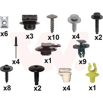 Nárazník Montážní sada, nárazník VAN WEZEL 0979794