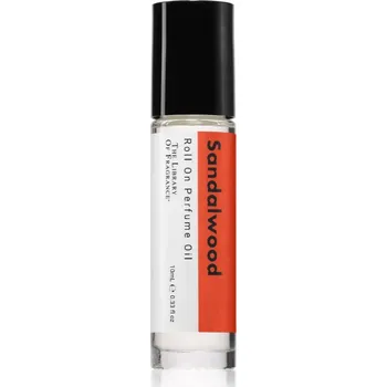 Unisex parfém The Library of Fragrance Sandalwood tělový olej roll-on unisex 10 ml