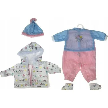 Doplněk pro panenku OBLEČENÍ PRO PANENKU 45 CM Oblečení pro panenku miminko OBLEČENÍ PRO PANENKY