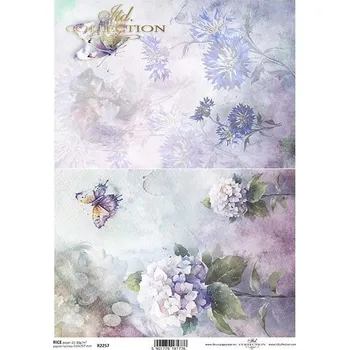 Výtvárné potřeby Rýžový papír A4 pro tvoření ITD - Květiny, portrét, akvarel - R2257