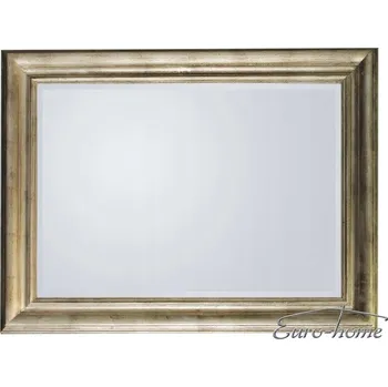 Zrcadlo Zrcadlo ve stříbrném dřevěném rámu 70x90 cm 2852
