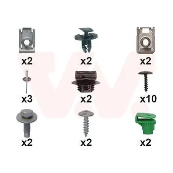 Nárazník Montážní sada, nárazník VAN WEZEL 3805793