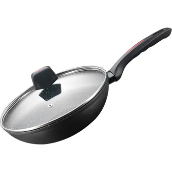 Royalty Line RL-FWN30: 30cm indukční pánev Wok s mramorovým povrchem - 4,4 l