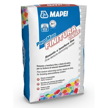 Průmyslové lepidlo POROMAP FINITURA CIVILE - 25 kg