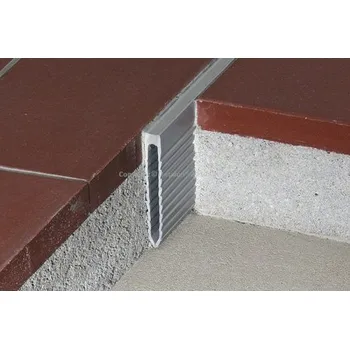 Stavební profil DILEX-MOP Dilatace PVC, H=35mm, šířka: 8mm, délka: 2,5m