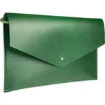 Kožedělník Emily psaníčko - zelené Dámské kožené psaníčko