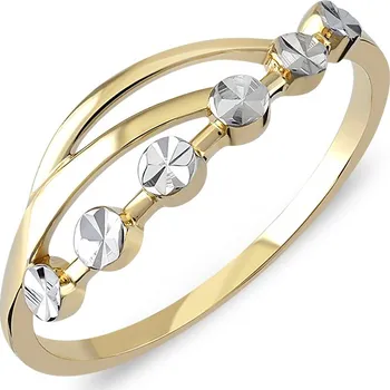 Prsten Lillian Vassago Designový zlatý prsten LLV06-GR070 Velikost prstenu: 59