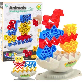ostatní stavebnice Dovednostní Hra Balanční věž Kamenná zvířata Barevné Stavebnice