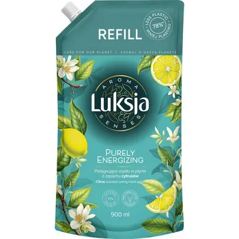 Koupelová kosmetika LUKSJA Aroma Senses pečující tekuté mýdlo s vůní citrusů