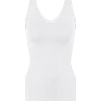 Hladké pohodlné tílko Triumph Sense of Modal Tank Bílé S