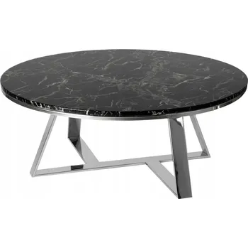 Konferenční stolek Stolek Euro-Home kulatý 41 x 100 x 100 cm černý