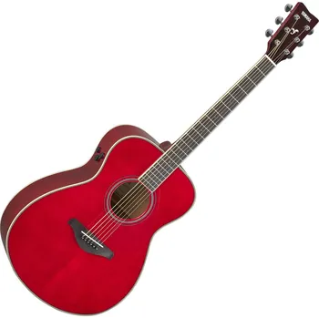 Elektroakustická kytara Yamaha FS-TA Ruby Red Elektroakustická kytara Jumbo (Jako nové)