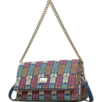 Kabelka Henney Bear Dámská crossbody kabelka Brick Bear H-1237