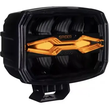 Přídavný světlomet Dálkové LED světlo X-Spider Ninja, oválné, 12/24 V + strobo