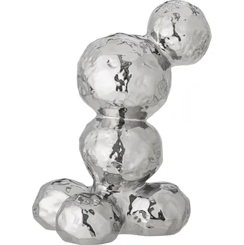 Bloomingville, Dekorativní figurka Bobby 33,5 cm stříbrná - Formadore