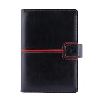 Diář Diář MAGNETIC týdenní speciál A5 2026 - černá/červená