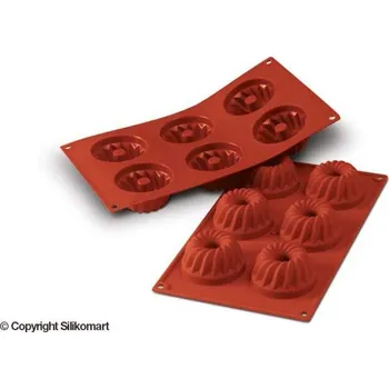 Nádoba na pečení SILIKOMART SILIKONOVÁ FORMA (TERAKOTA) - BÁBOVKA 80ml