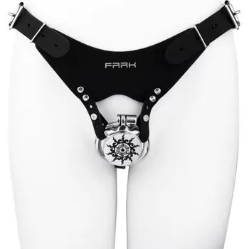 Pás cudnosti PrivéGuard Pás cudnosti Sun Tattoo s popruhem Velikost: 55 mm