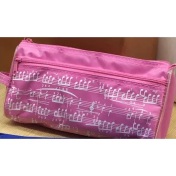 Penál AB Production Pouzdro do hudebky PARTITURA - růžové 3