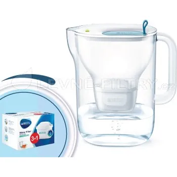 Filtrační konvice Brita Style modrá 2,4l + 4 filtry Maxtra