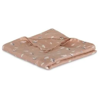 látková plena NUUROO Mušelínová plena z bambusu 100x100 cm Valentin Unicorn Sky