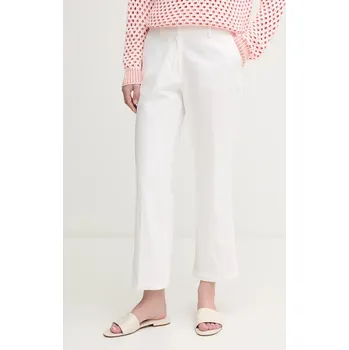 Dámské oblečení Kalhoty Sisley 49MALE02X bílá 00X, vel. 40