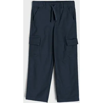 Chlapecké kalhoty Sinsay - Kalhoty rovného střihu - námořnická modrá - 135GX-59X - 135GX-59X-98