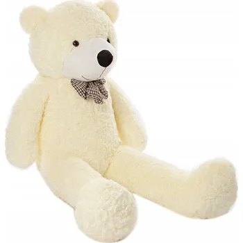 plyšák VELKÝ PLYŠOVÝ MEDVÍDEK PLYŠOVÁ HRAČKA PRO DĚTI 100 cm Bílý