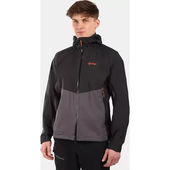 Pánská větrovka Pánská nepromokavá bunda KILPI HURRICANE-M YM0102KI ČERNÁ L