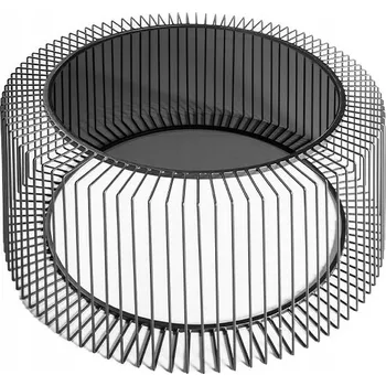Konferenční stolek Konferenční stolek Euro-Home kulatý 80 x 80 x 38 Cm černý