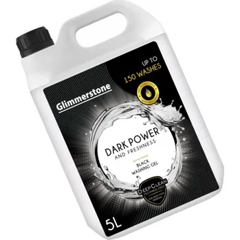 Prací gel Univerzální gel na praní, tekutý prací prostředek na černé prádlo, 150 praní, 5L DEN